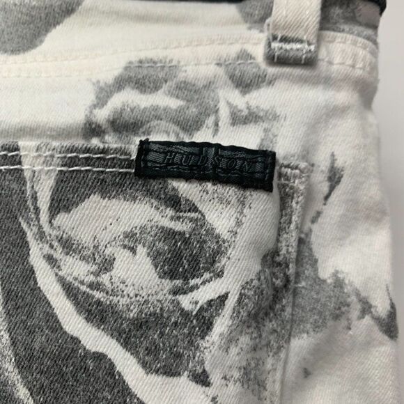 Hudson Jeans 'Leeloo' Colorblock Crop Skinny Jeans Size 29 - Picture 7 of 9